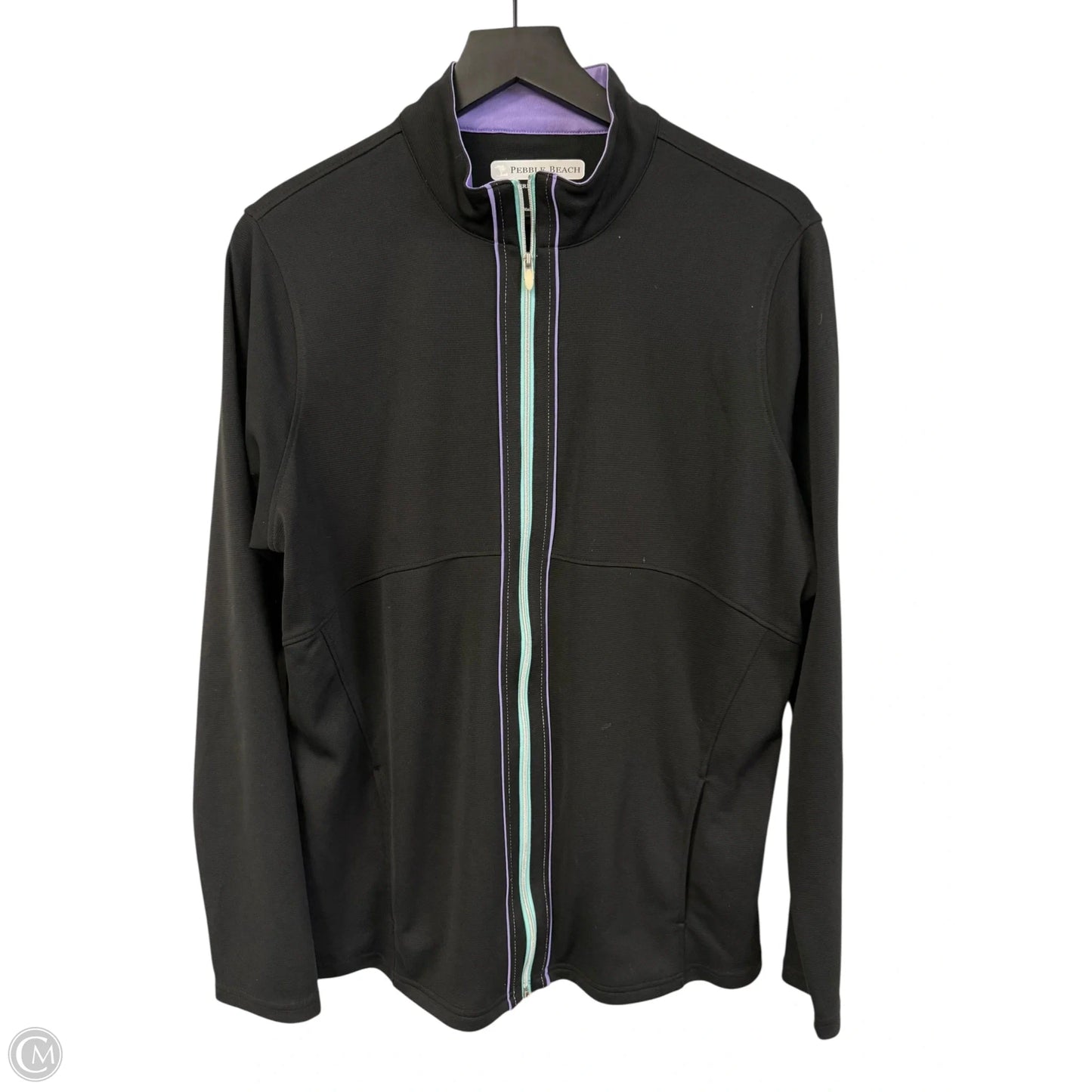 Athletic Jacket By Clothes Mentor In Black, Size: Xxl