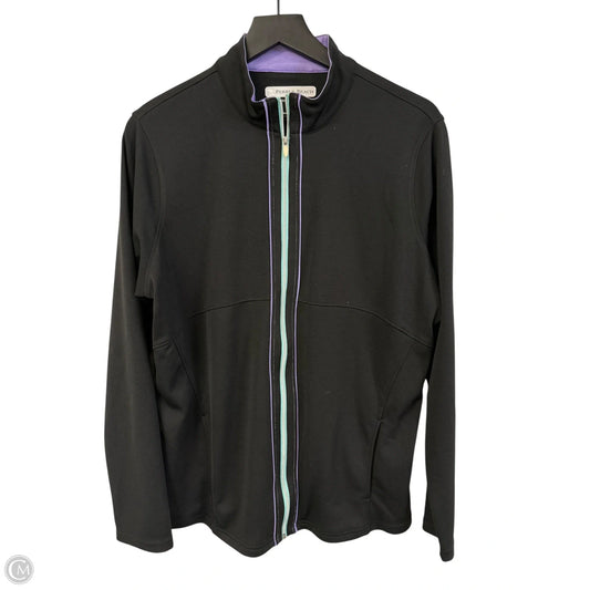 Athletic Jacket By Clothes Mentor In Black, Size: Xxl