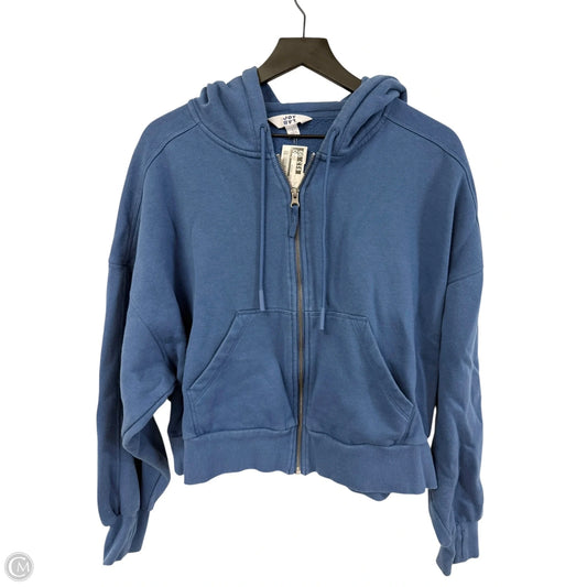 Sweatshirt Hoodie By Joy Lab In Blue, Size: L