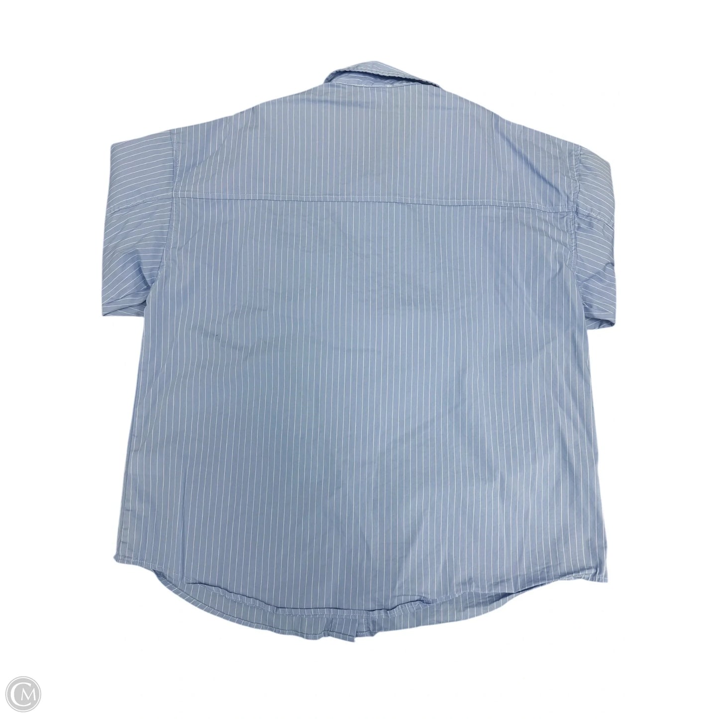 Blouse Long Sleeve By Le Lis In Blue, Size: S
