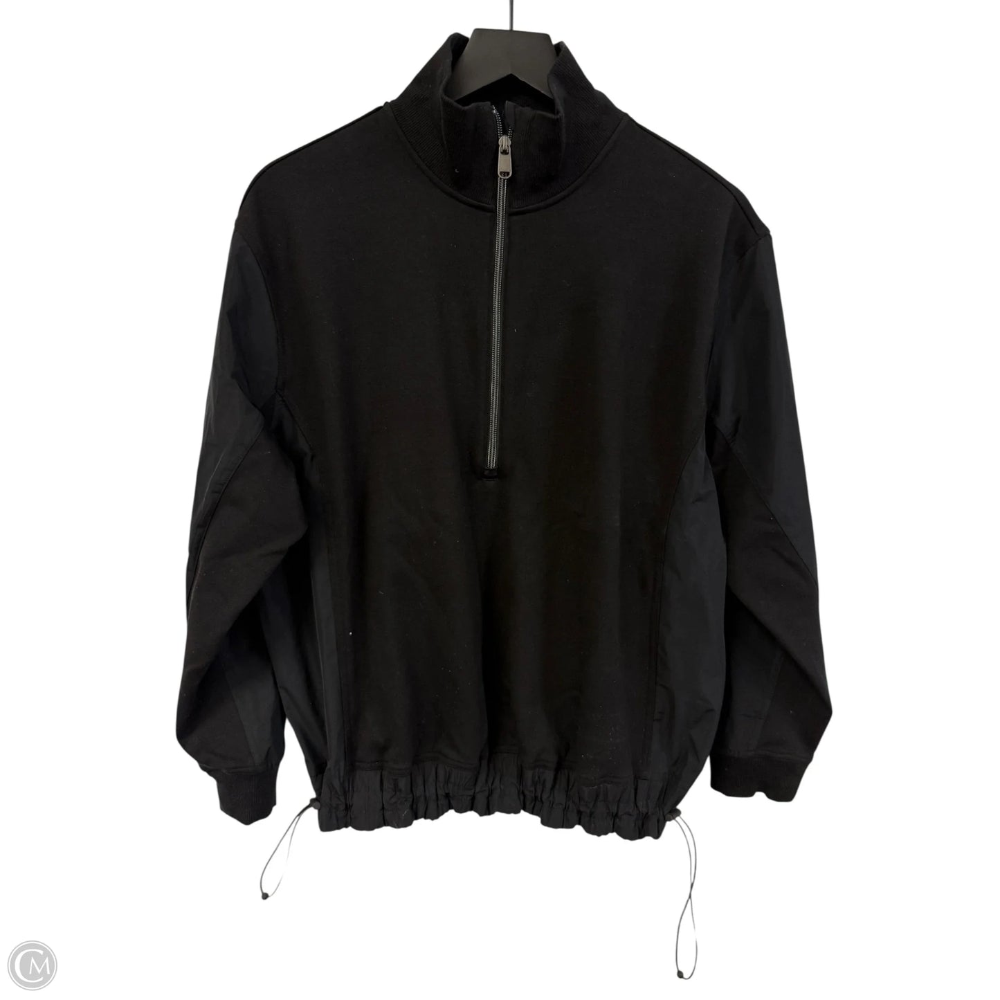 Athletic Sweatshirt Collar By Athleta In Black, Size: S