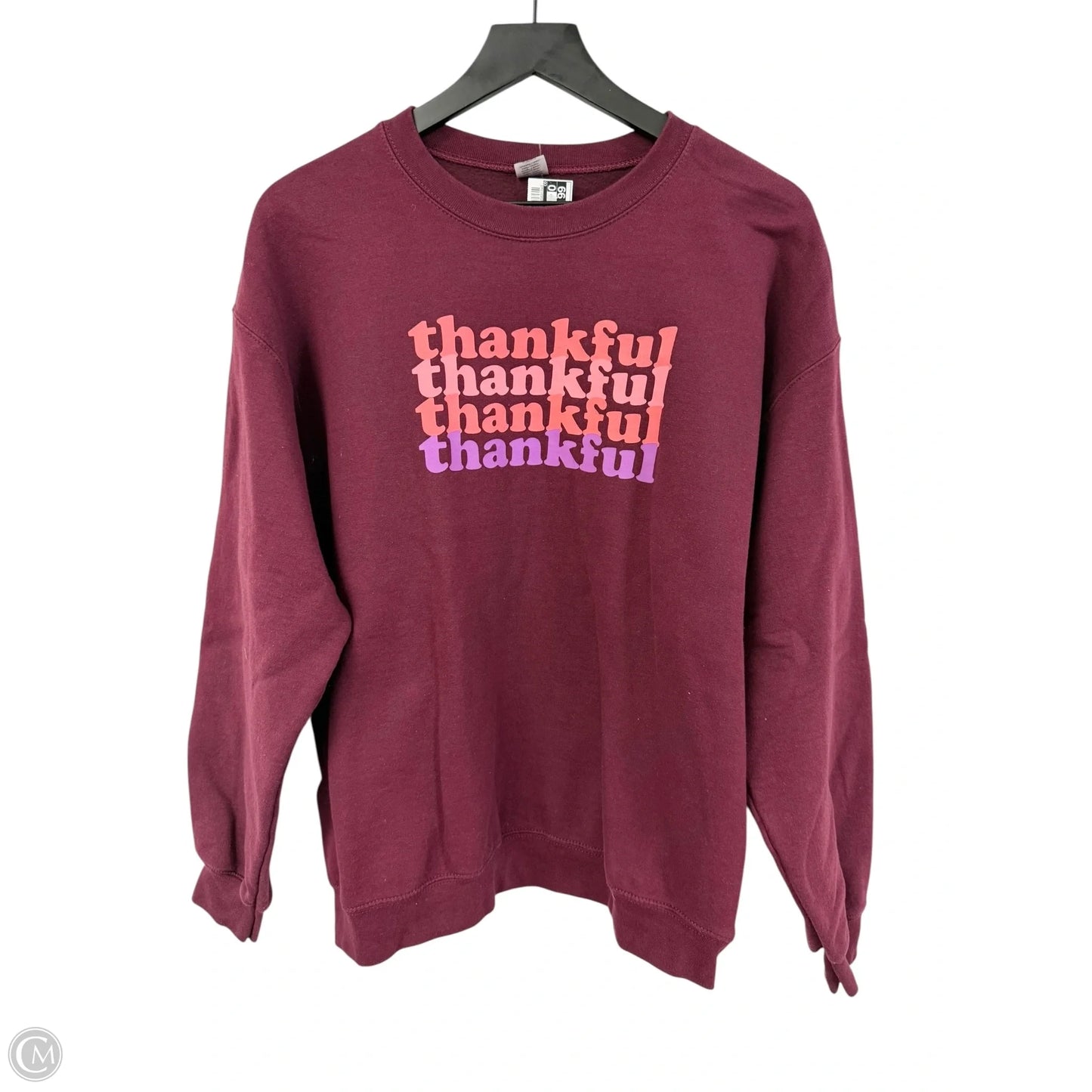 Sweatshirt Crewneck By Gildan In Maroon, Size: Xl