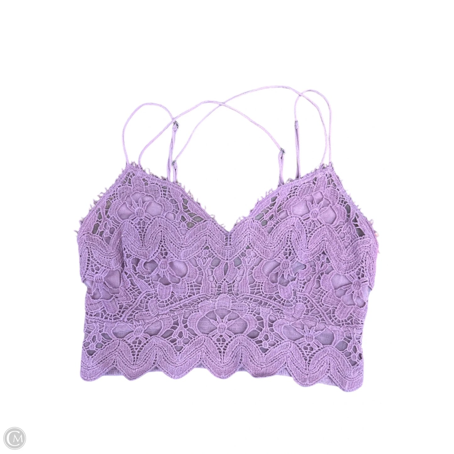 Bralette By Free People In Purple, Size: L