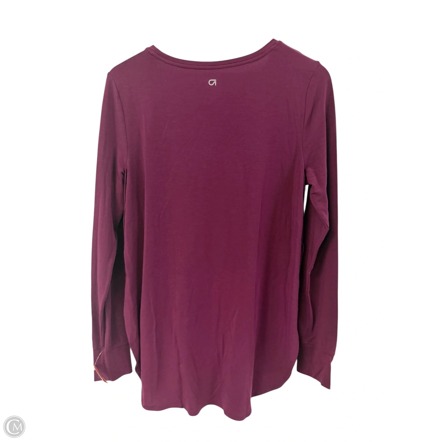 Athletic Top Long Sleeve Crewneck By Gapfit In Purple, Size: M