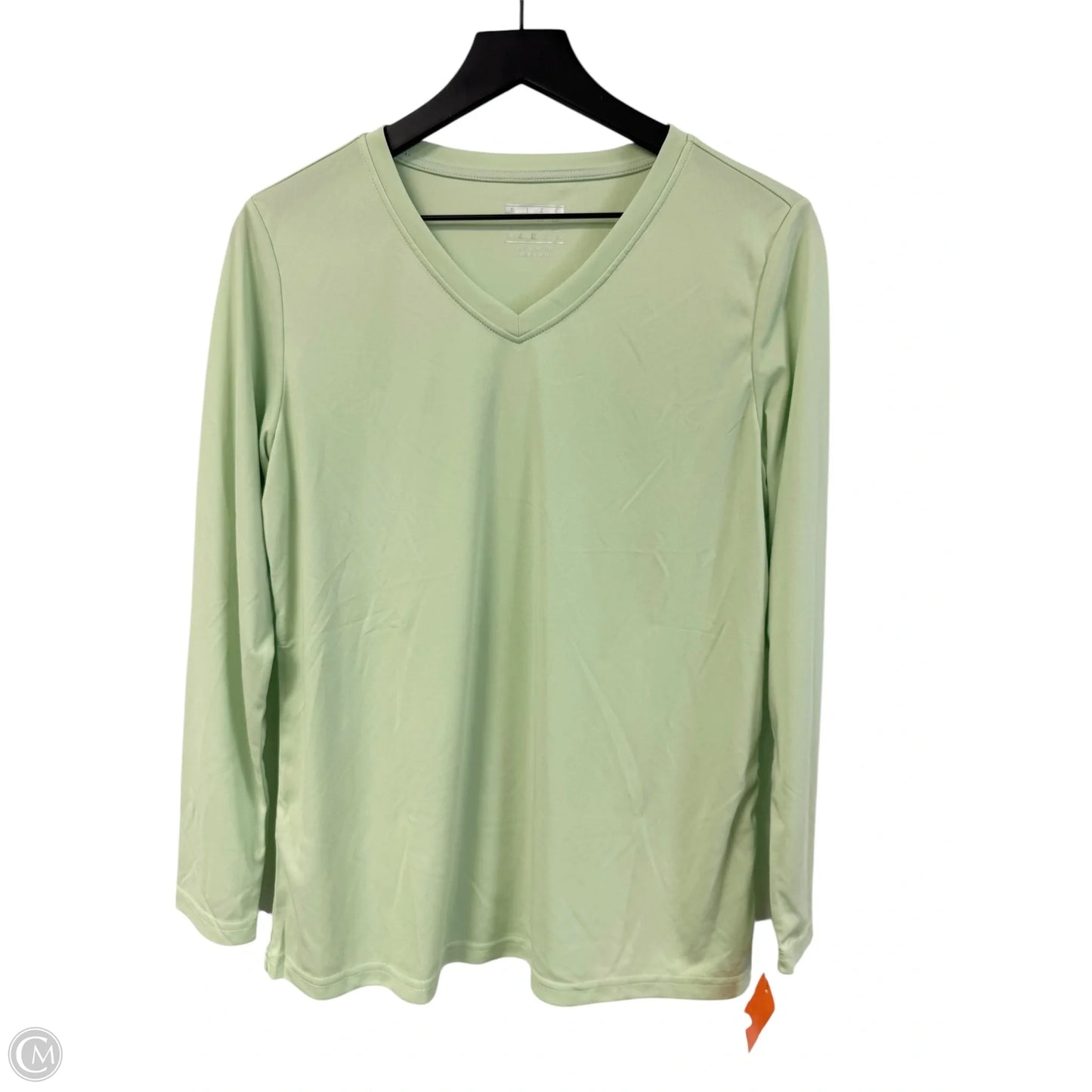 Athletic Top Long Sleeve Crewneck By Cmf In Green, Size: L