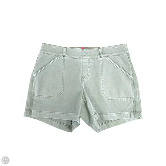 Shorts By Spanx In Green Denim, Size: M