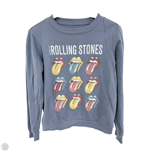 Sweatshirt Crewneck By Clothes Mentor In Blue, Size: S
