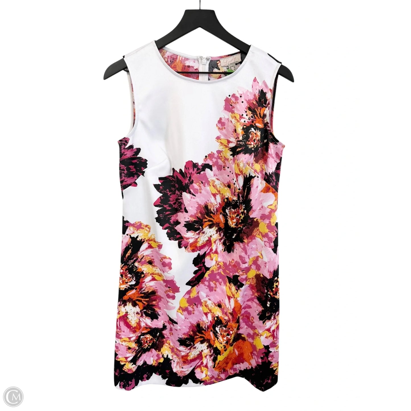 Dress Party Short By Adrianna Papell In Floral Print, Size: S