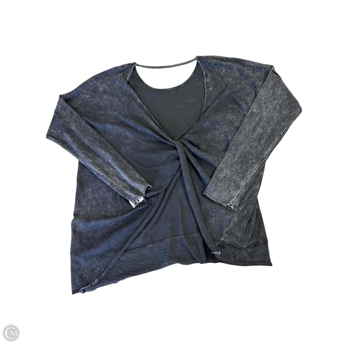 Top Long Sleeve By T Party In Black, Size: S