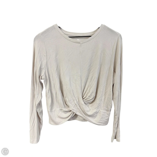 Athletic Sweatshirt Crewneck By All In Motion In Ivory, Size: L