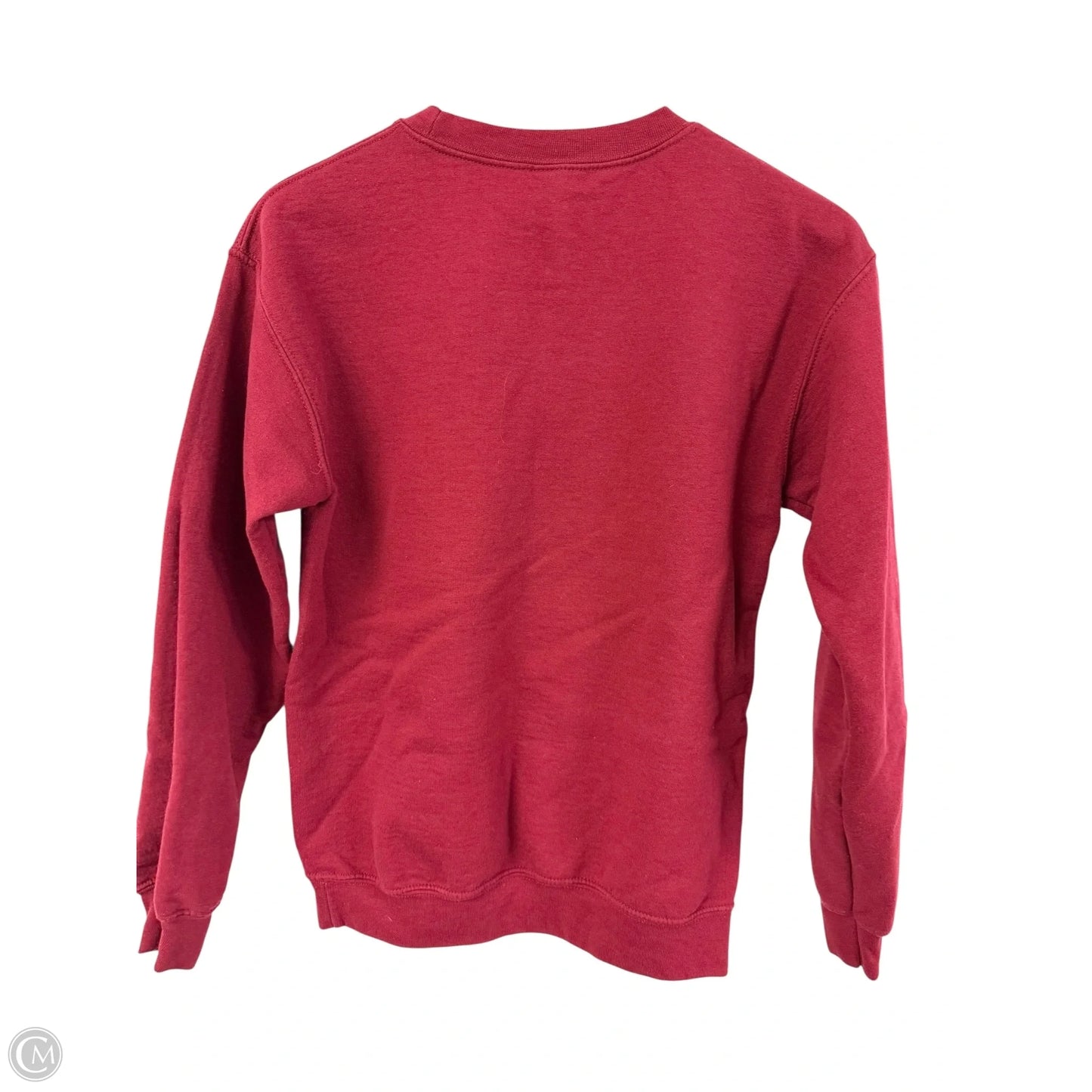 Sweatshirt Crewneck By Gildan In Red, Size: S