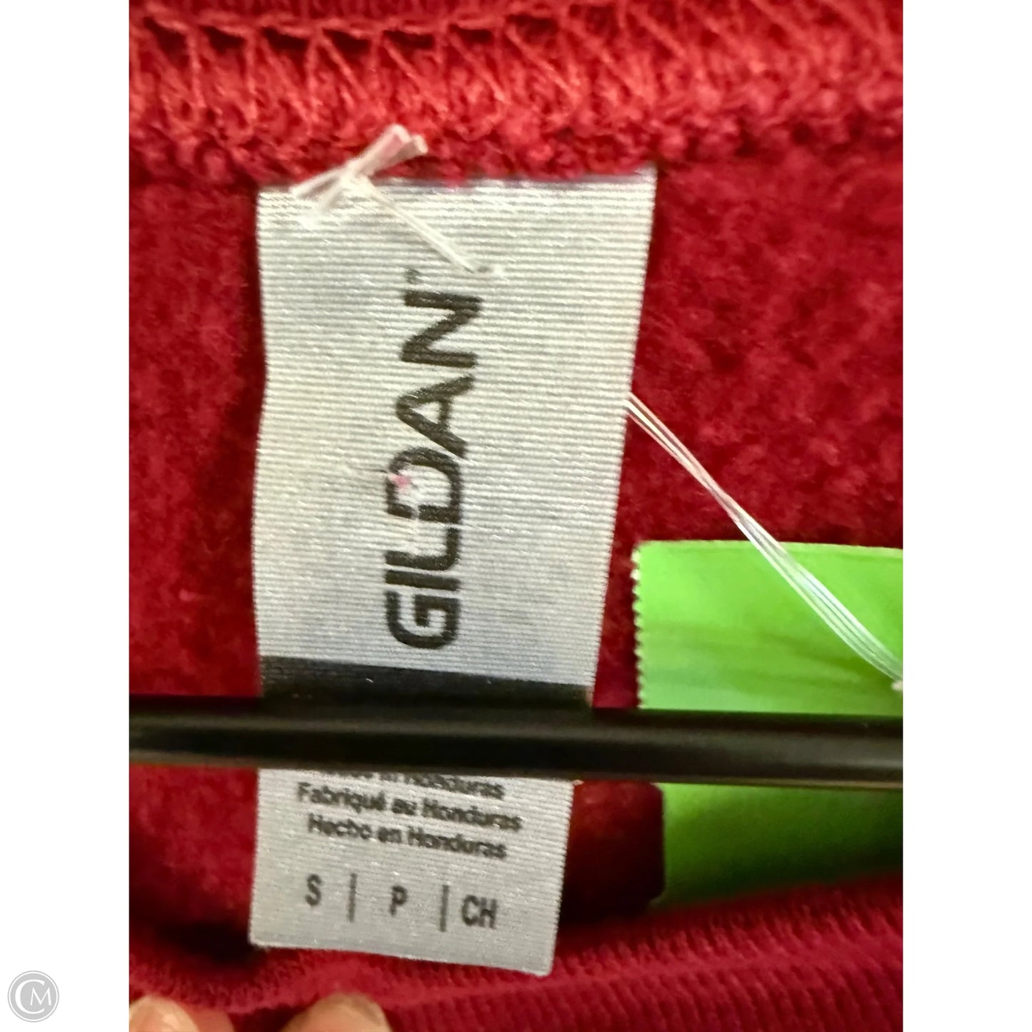 Sweatshirt Crewneck By Gildan In Red, Size: S