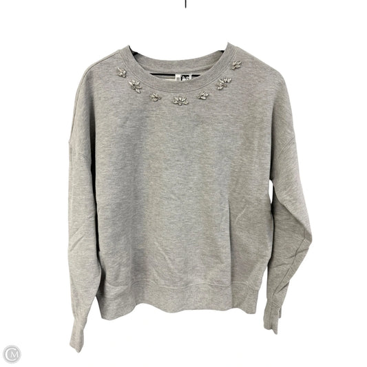 Sweatshirt Crewneck By Maurices In Grey, Size: M