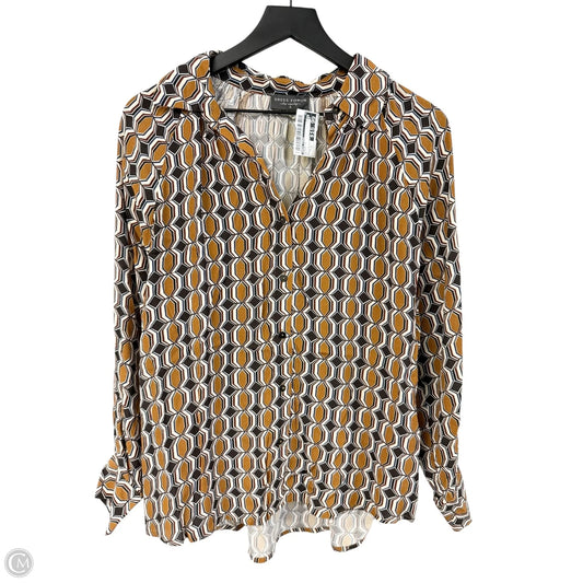 Blouse Long Sleeve By Dress Forum In Multi-colored, Size: S