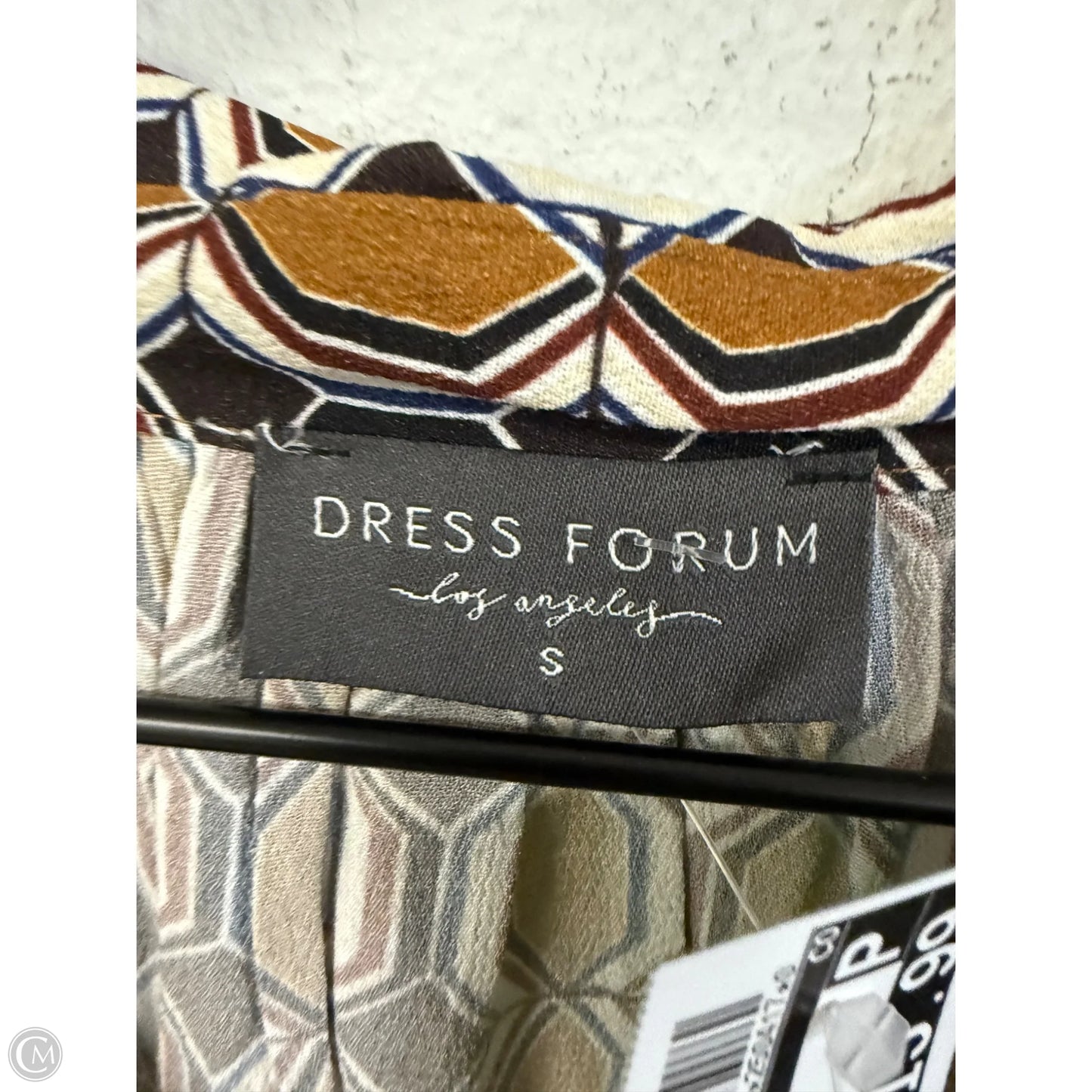 Blouse Long Sleeve By Dress Forum In Multi-colored, Size: S