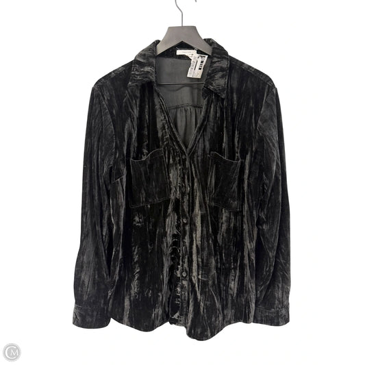 Blouse Long Sleeve By Maurices In Black, Size: Xl