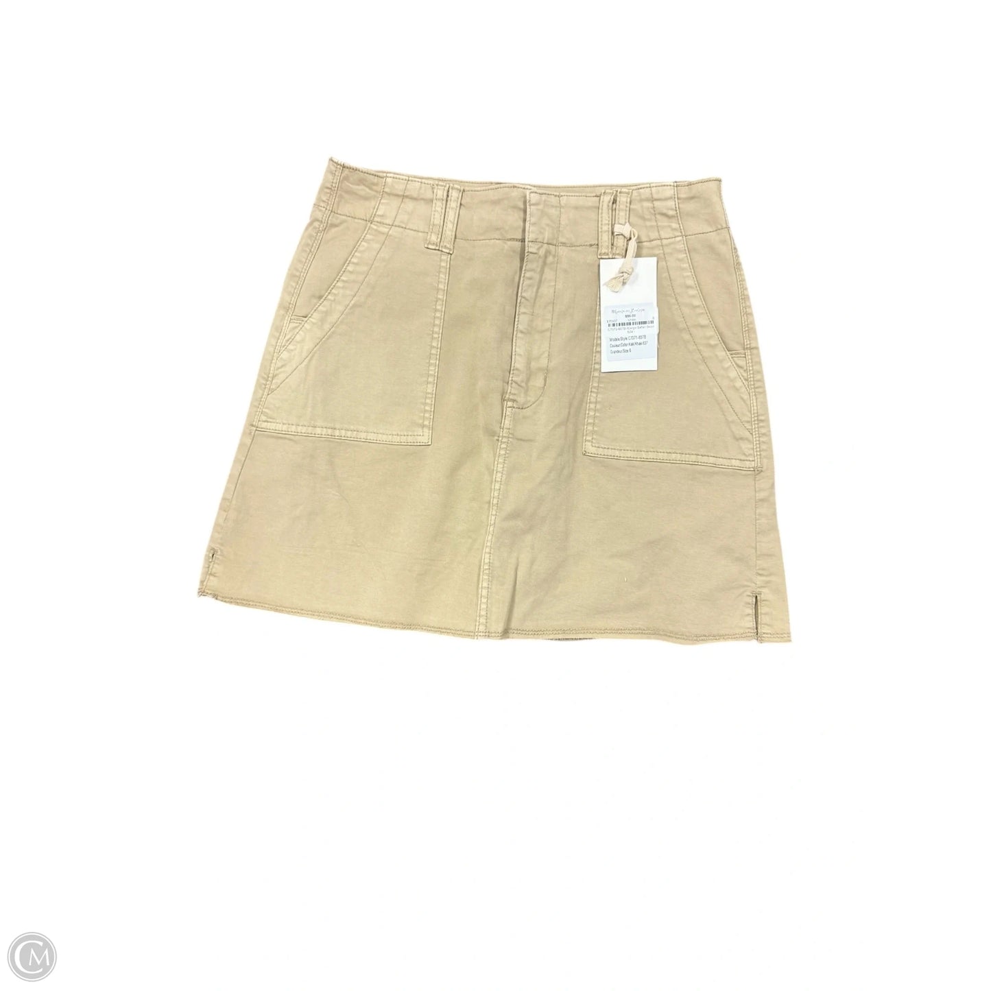 Skirt Mini & Short By Charlie B In Tan, Size: 6