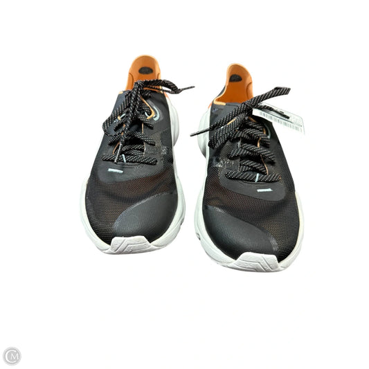 Shoes Athletic By Sorel In Black & Orange, Size: 7.5