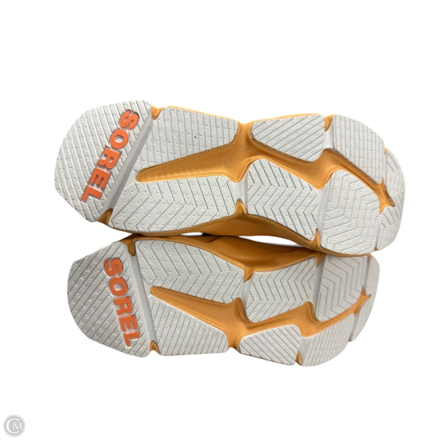 Shoes Athletic By Sorel In Orange & White, Size: 7.5