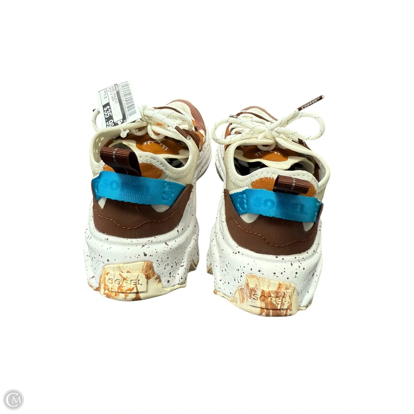 Shoes Athletic By Sorel In Brown & Cream, Size: 7.5