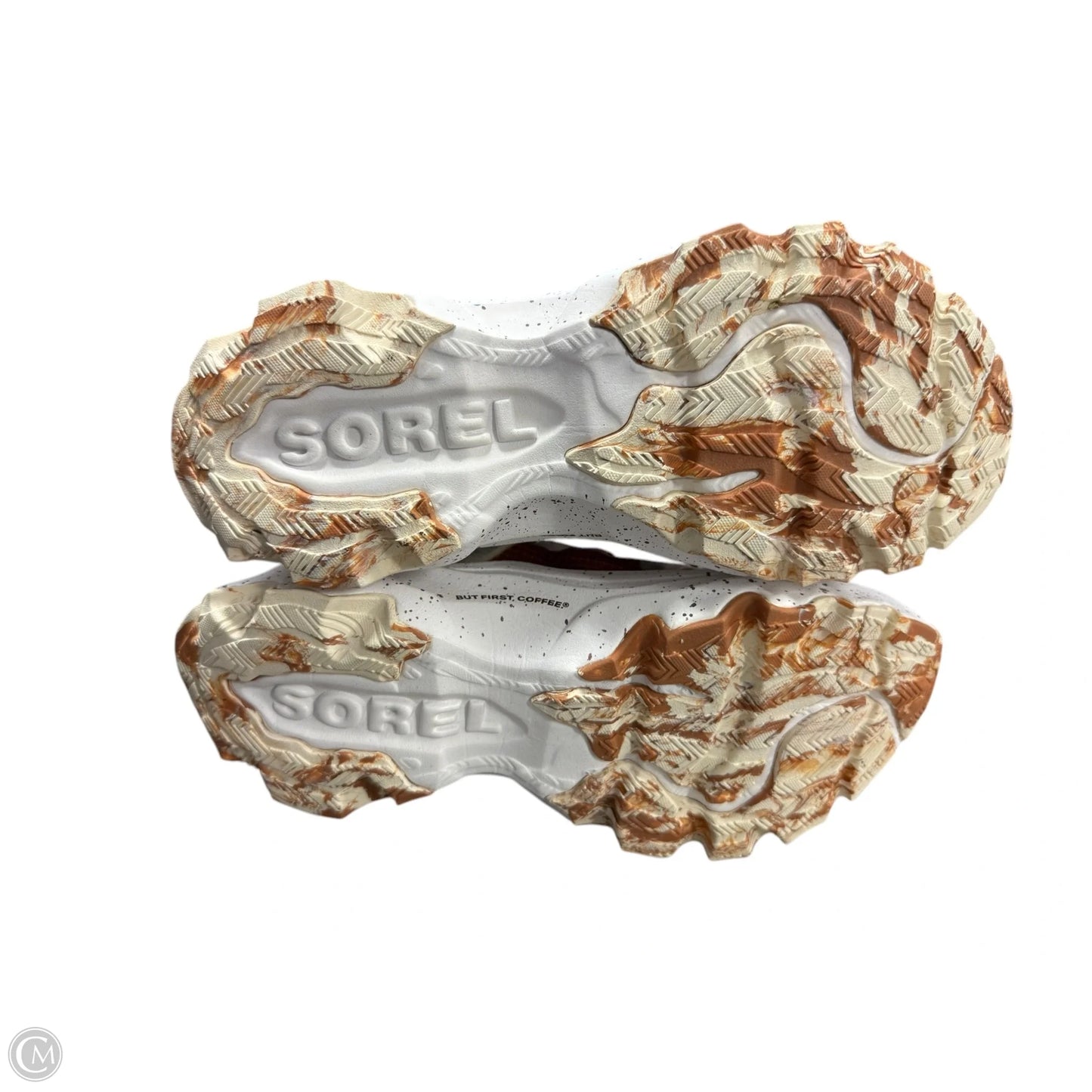 Shoes Athletic By Sorel In Brown & Cream, Size: 7.5