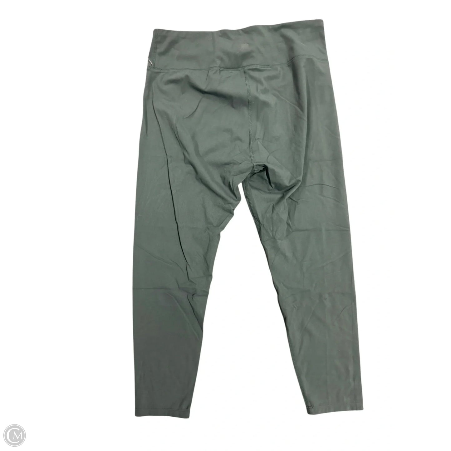 Athletic Leggings By Flx In Green, Size: Xl