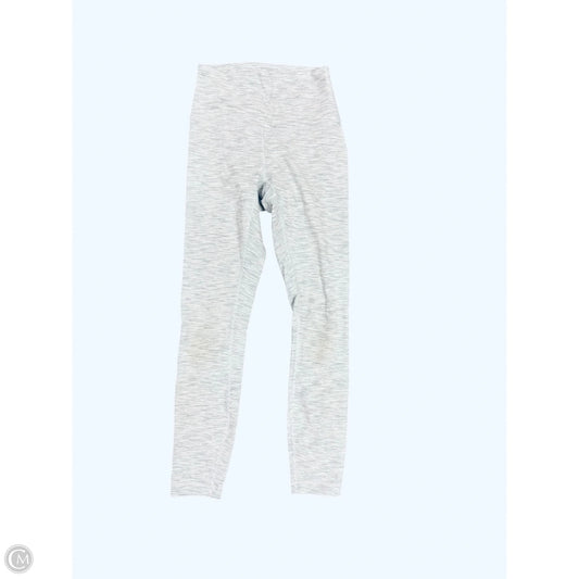 Athletic Leggings By Lululemon In Grey, Size: 4