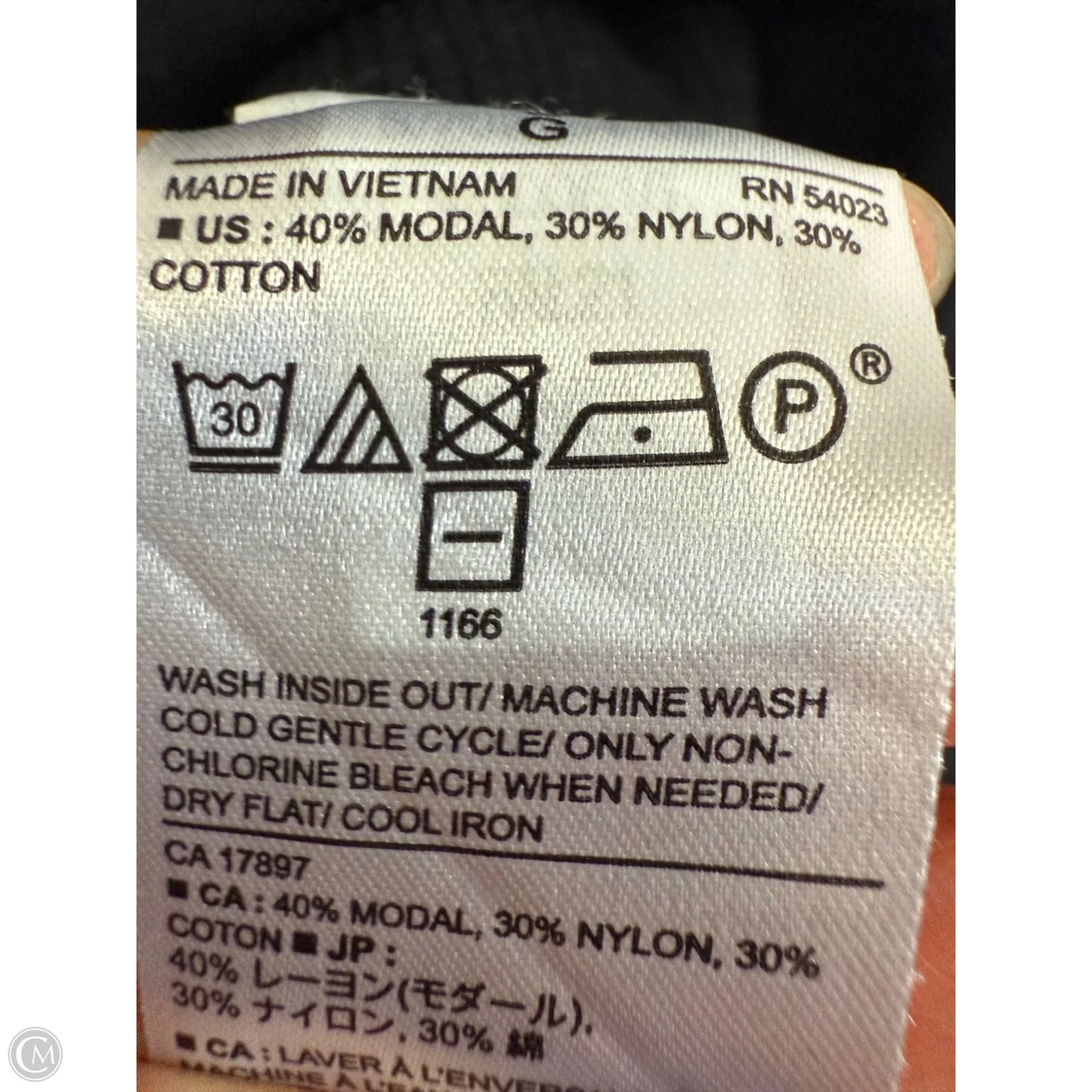 Top Long Sleeve By Banana Republic In Black, Size: L