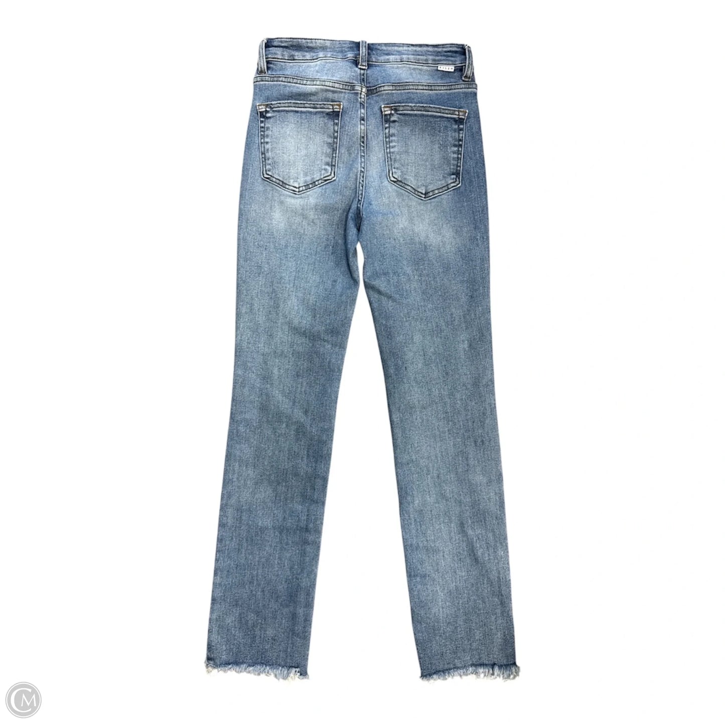 Jeans Straight By Risen In Blue Denim, Size: 2