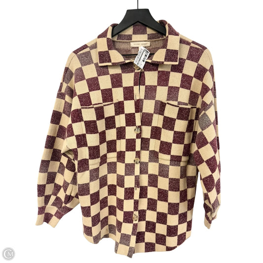 Jacket Other By Cmc In Red & Tan, Size: Xs