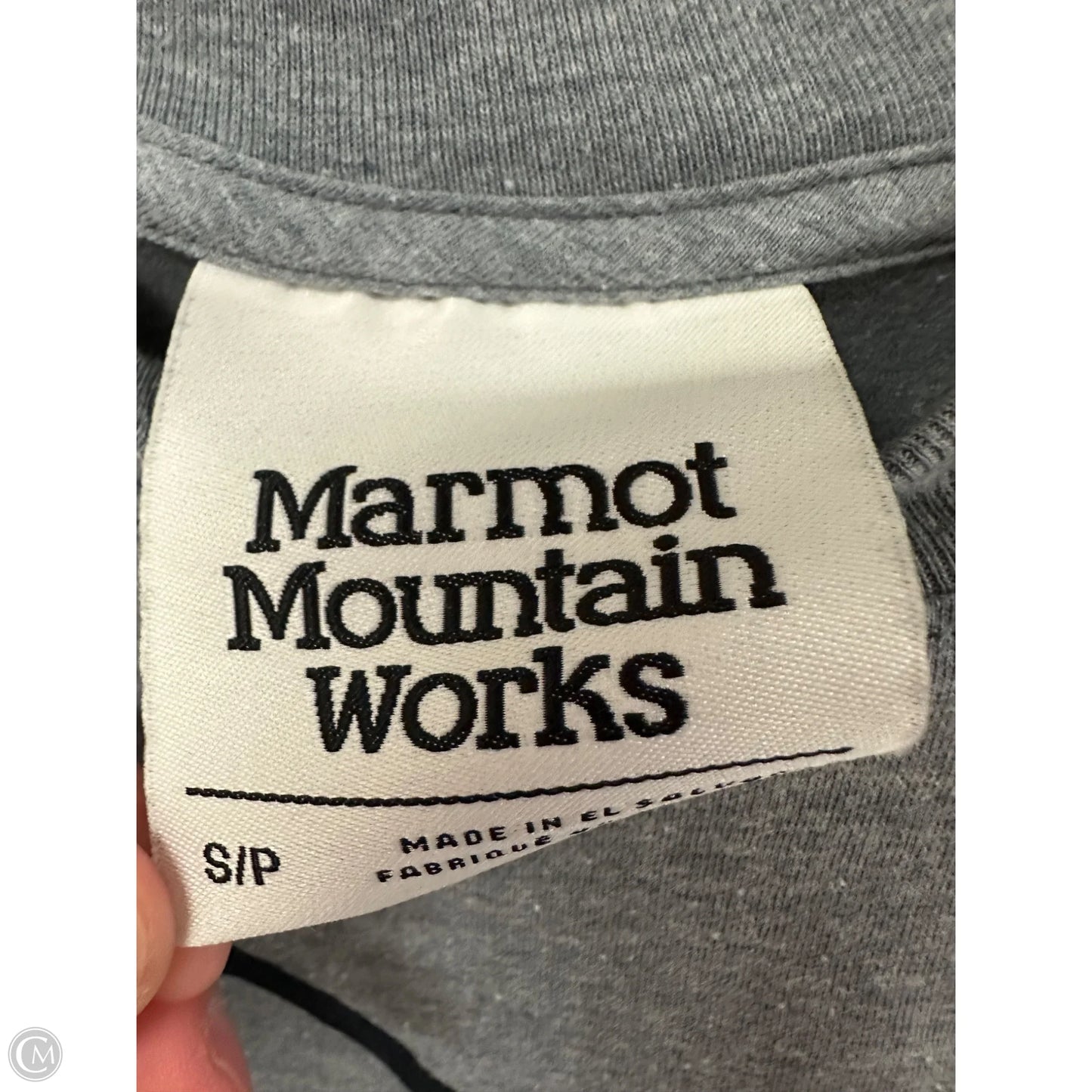 Top Short Sleeve By Marmot In Grey, Size: S