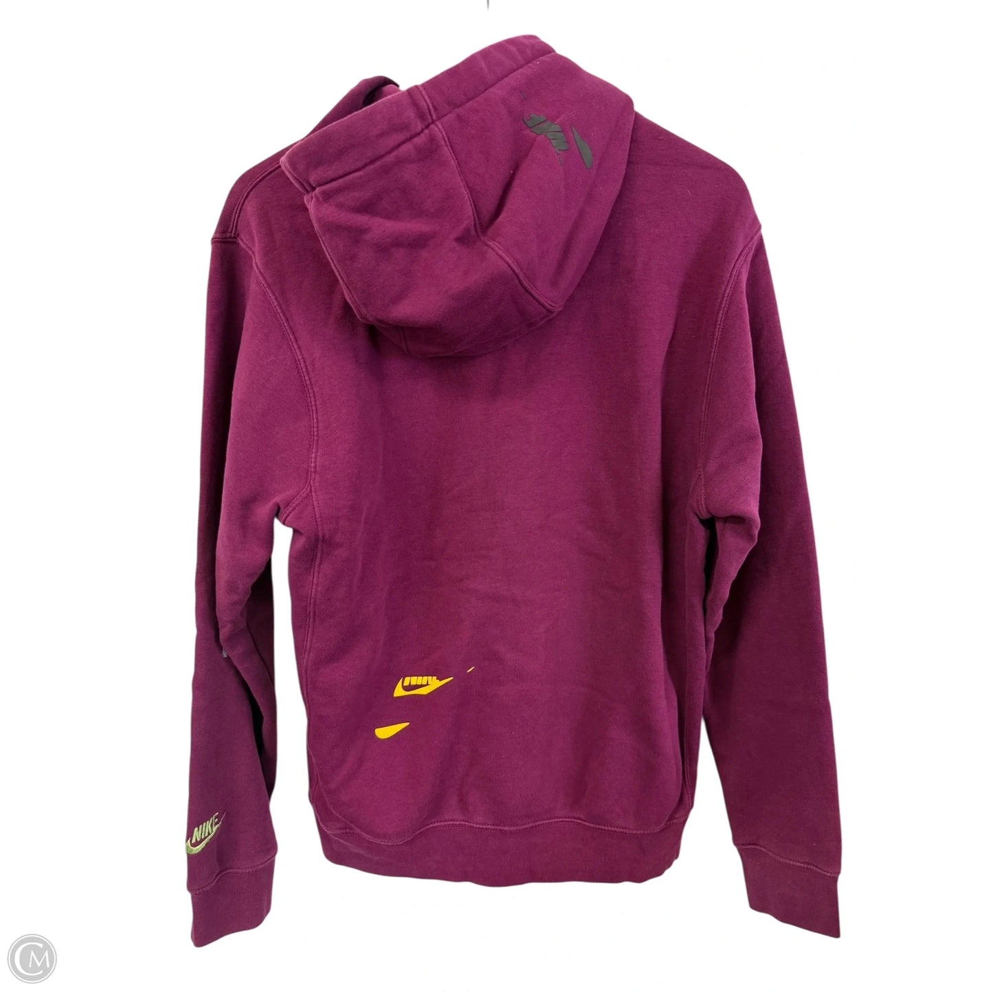 Sweatshirt Hoodie By Nike Apparel In Purple, Size: S