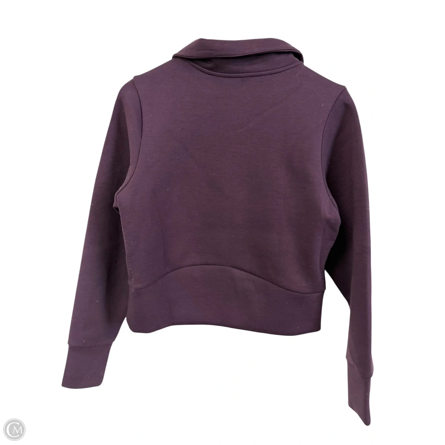 Sweatshirt Collar By Cmb In Purple, Size: S