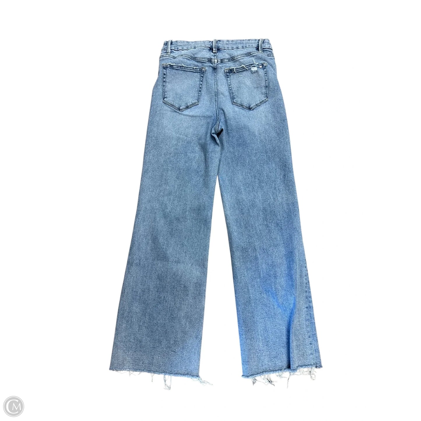 Jeans Wide Leg By Cmc In Blue Denim, Size: 8