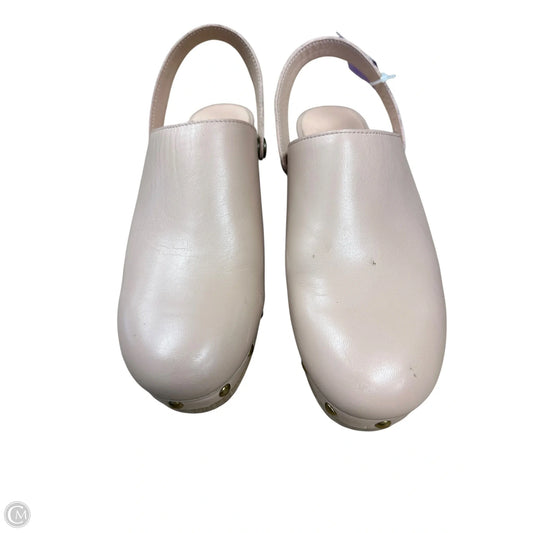 Shoes Heels Block By J. Crew In Tan, Size: 8.5