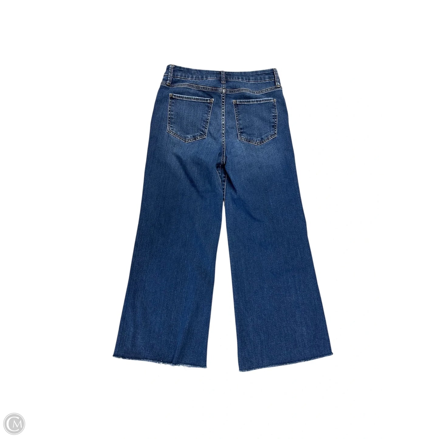Jeans Wide Leg By Kut In Blue Denim, Size: 4
