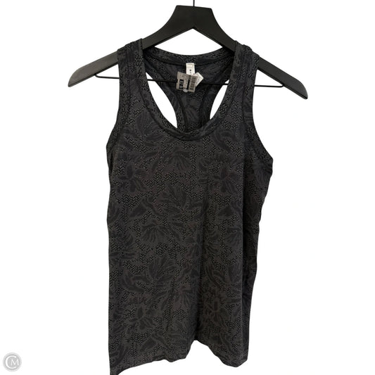 Athletic Tank Top By Athleta In Black & Grey, Size: Xs