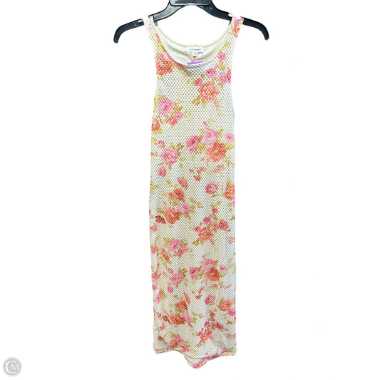 Dress Casual Midi By Clothes Mentor In Floral Print, Size: S