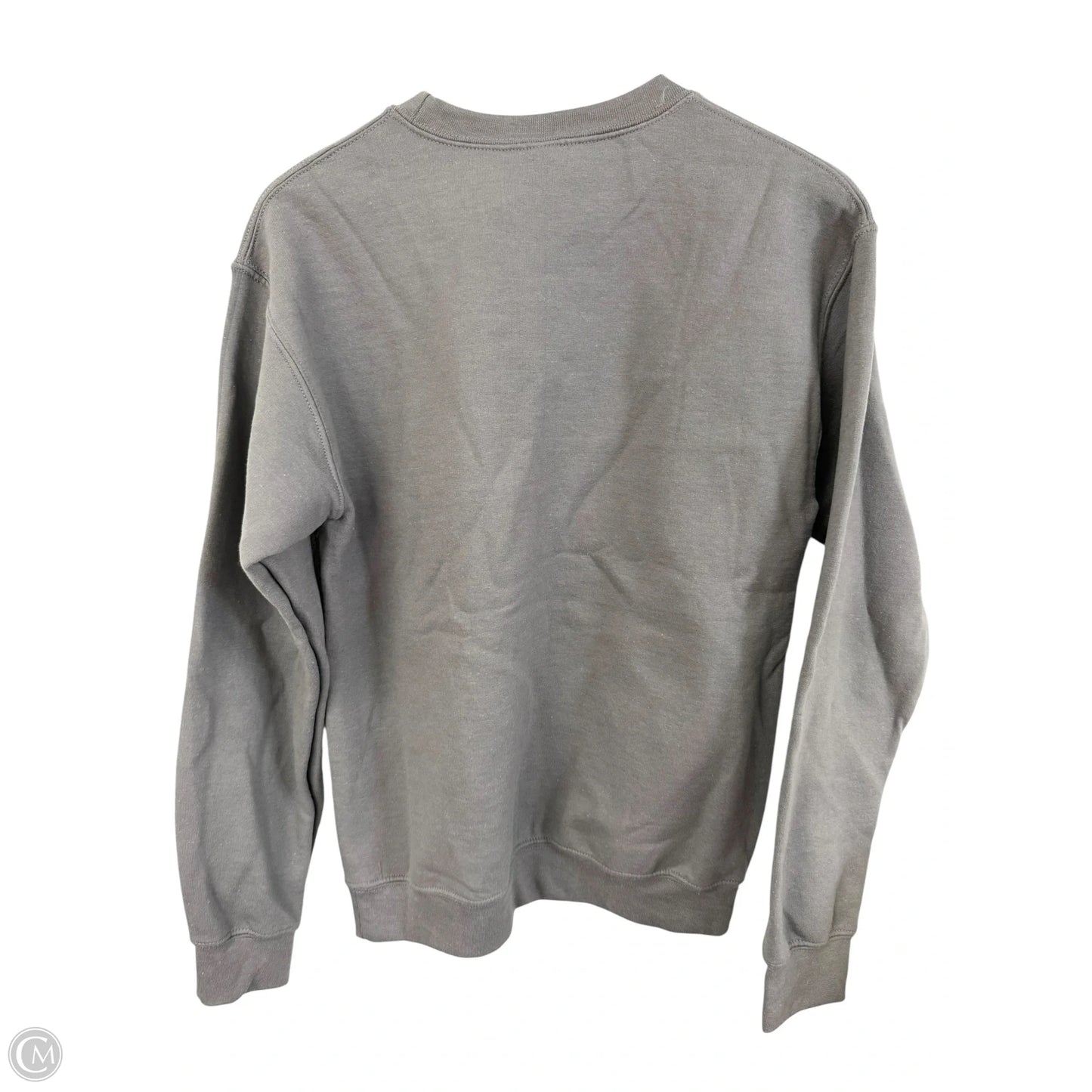 Sweatshirt Crewneck By Gildan In Grey, Size: S
