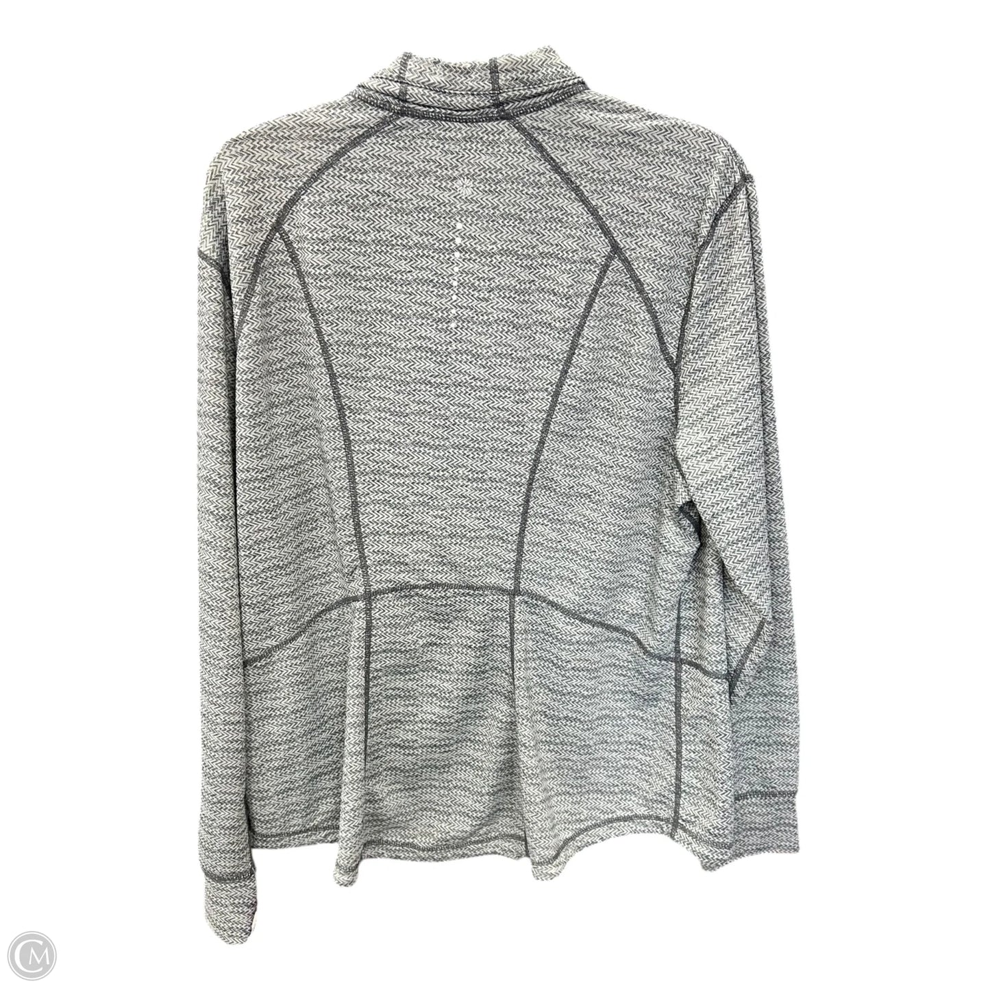 Athletic Jacket By Tangerine In Grey, Size: Xxl