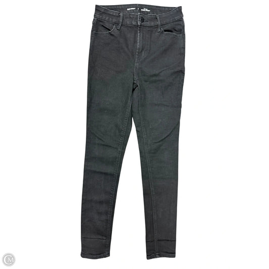 Jeans Skinny By Old Navy In Black Denim, Size: 2