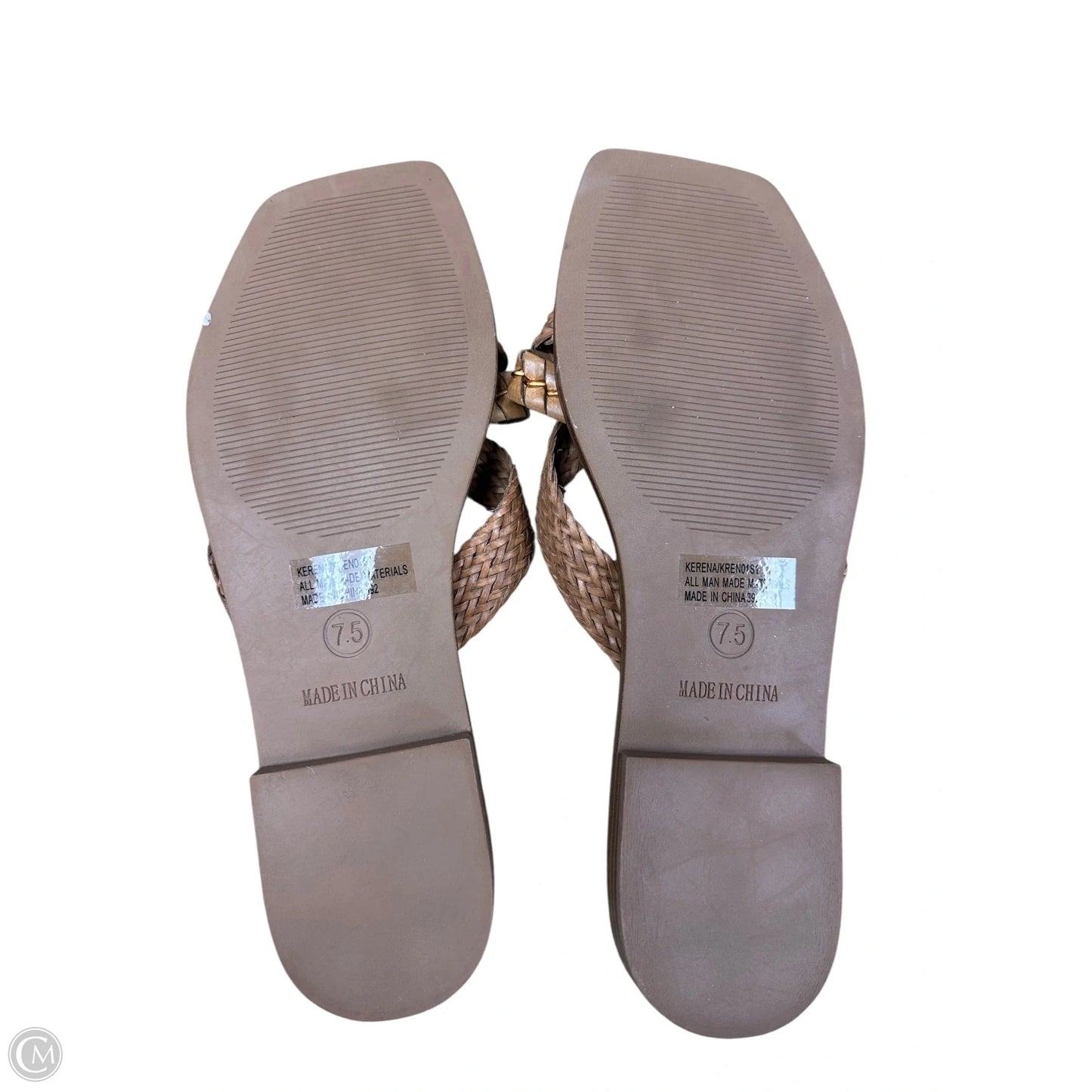 Shoes Flats By Steve Madden In Brown, Size: 7.5