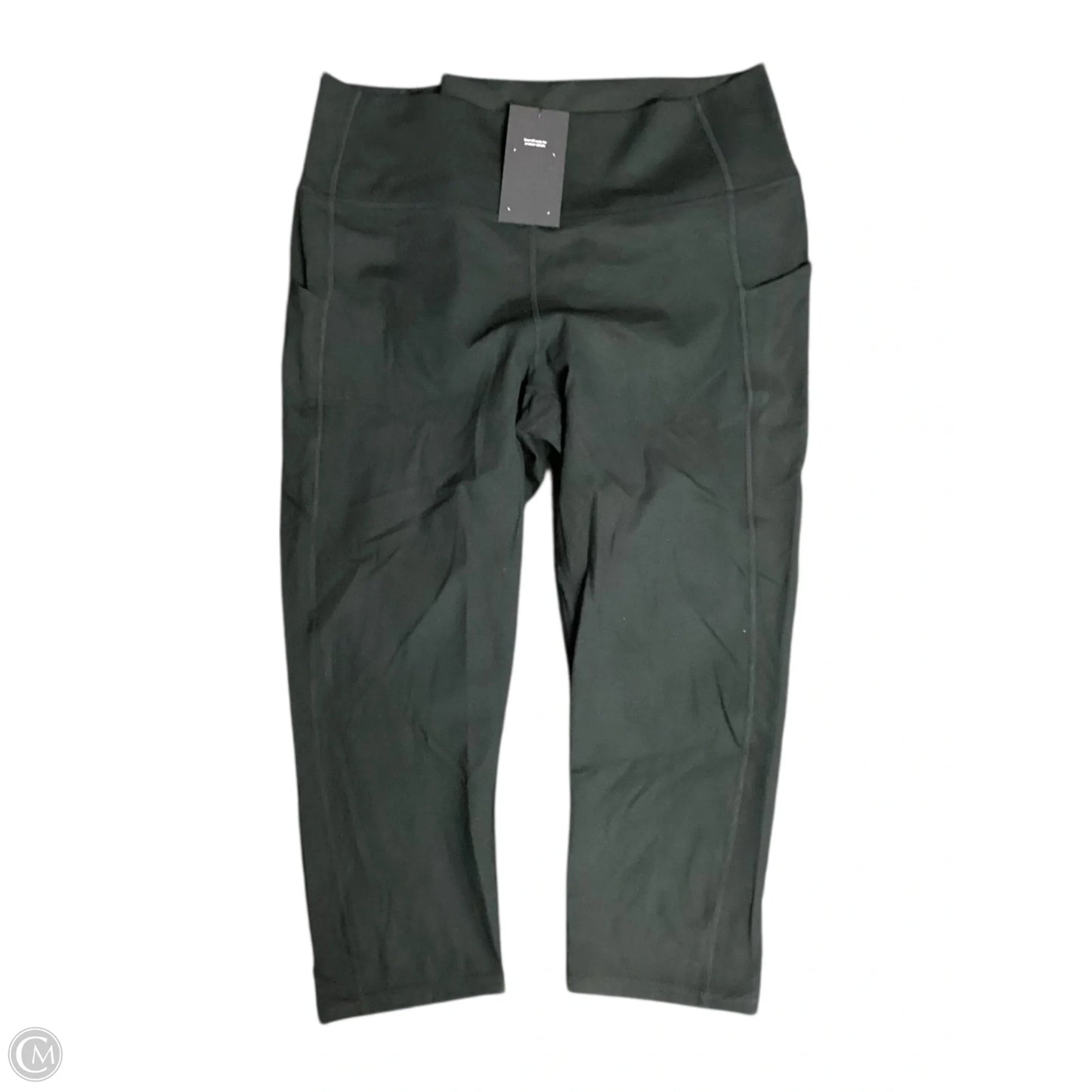 Athletic Leggings Capris By Fabletics In Black, Size: Xl