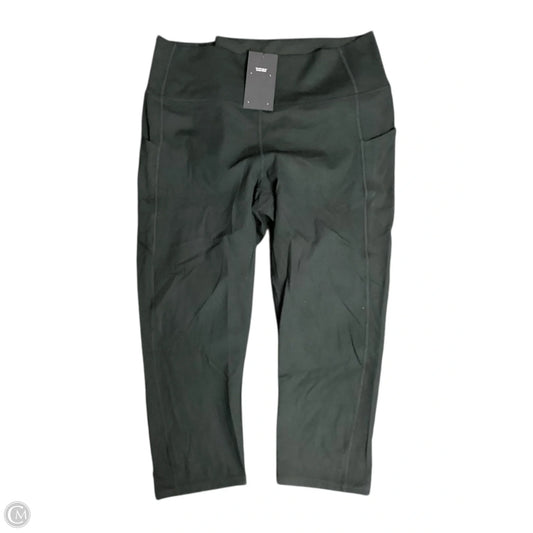 Athletic Leggings Capris By Fabletics In Black, Size: Xl