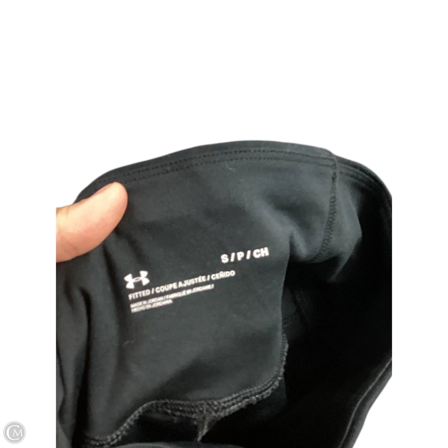 Athletic Leggings By Under Armour In Black, Size: S