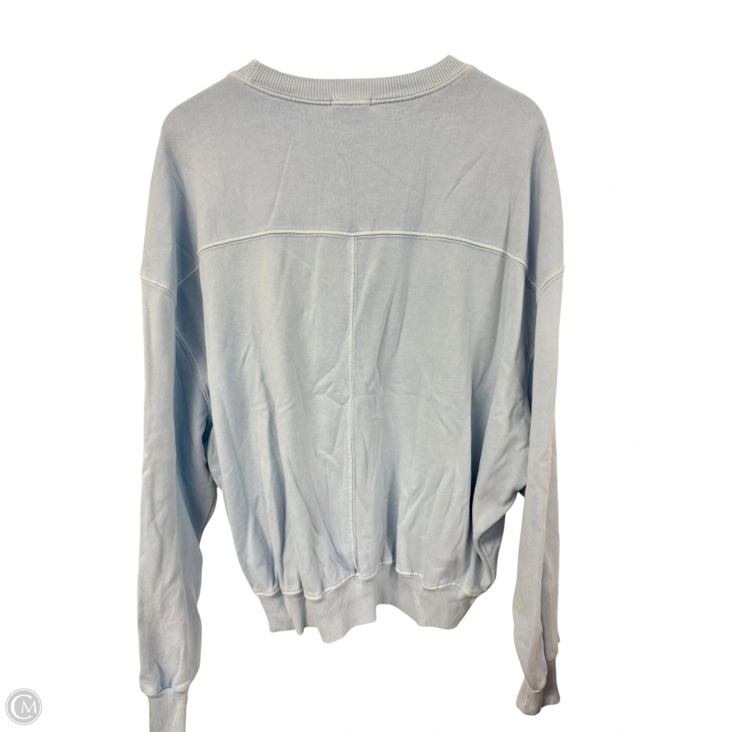 Sweatshirt Crewneck By Clothes Mentor In Blue, Size: S