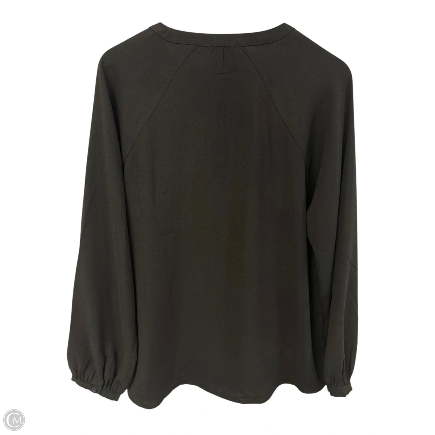 Blouse Long Sleeve By Cme In Black, Size: Xl