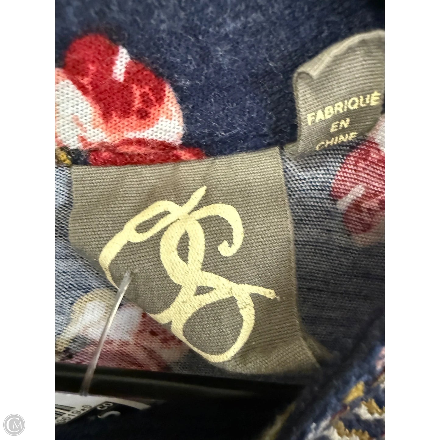 Top Long Sleeve By Clothes Mentor In Blue, Size: M