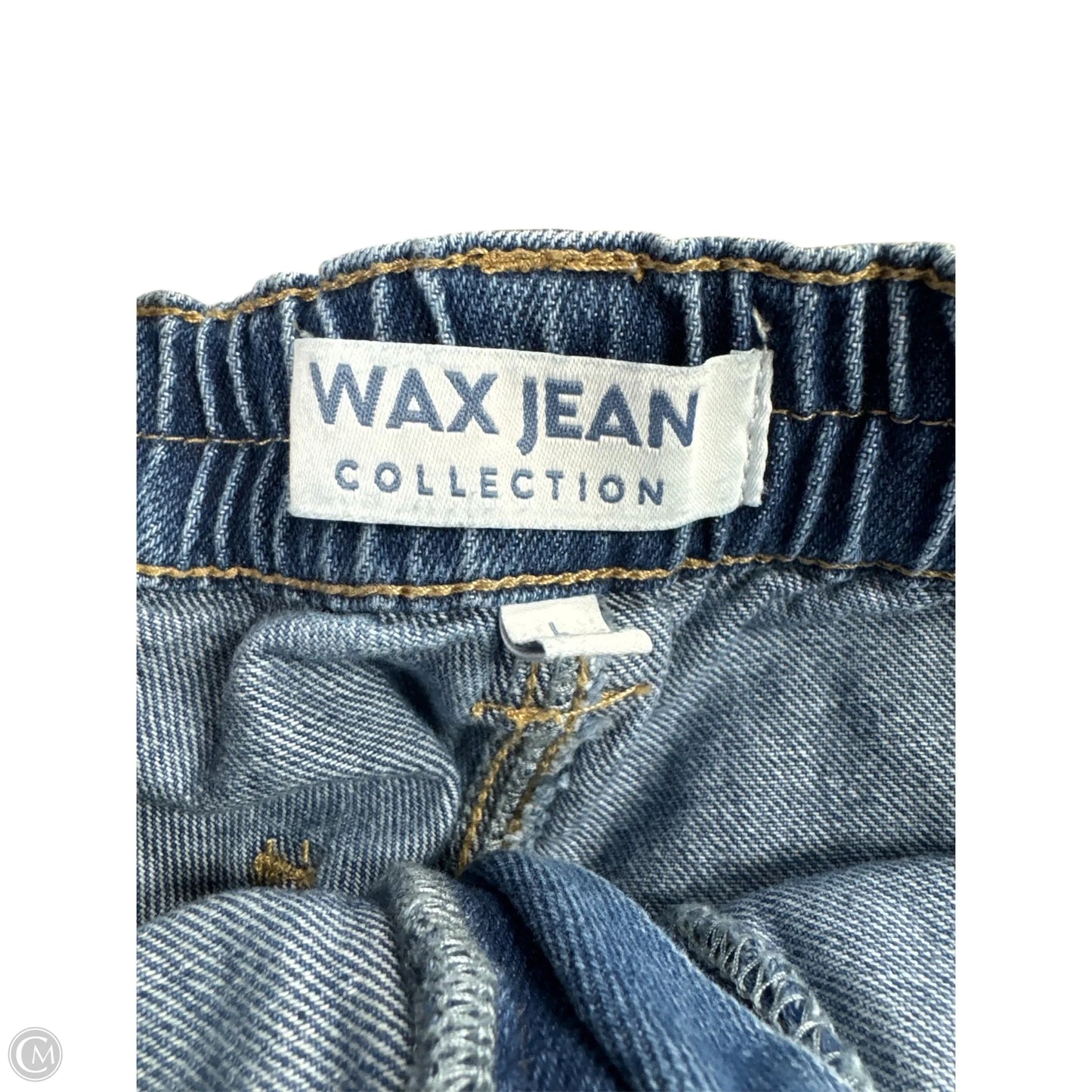 Jeans Straight By Clothes Mentor In Blue Denim, Size: L