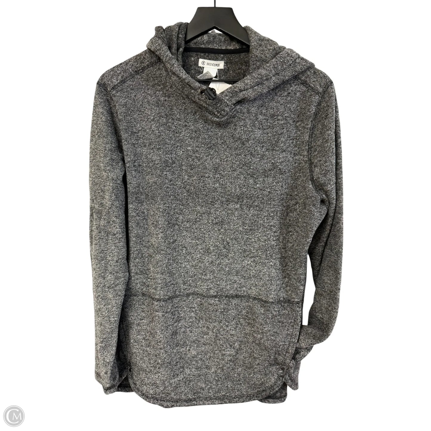 Sweatshirt Hoodie By Bke In Grey, Size: L
